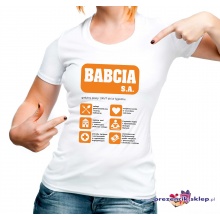 Koszulka  Firma " BABCIA S.A."