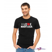 Koszulka ,,I LOVE..." ,,wersja dłuższa